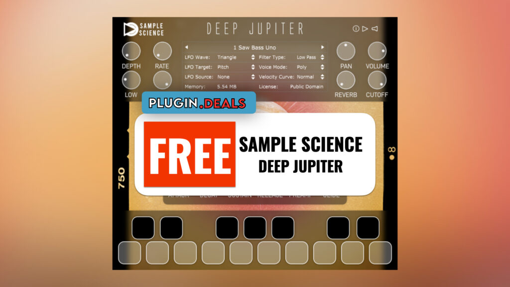 Sample Science Deep Jupiter plugin deals