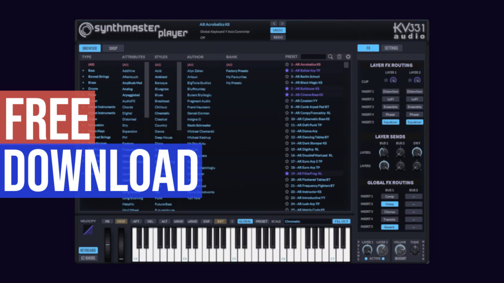 Synthmaster Player Free download